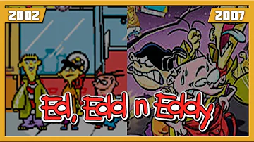 EVOLUTION OF ED, EDD AND EDDY IN GAMES (2002-2007)