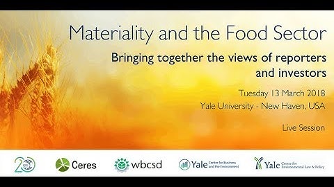 ESG data and financial reporting