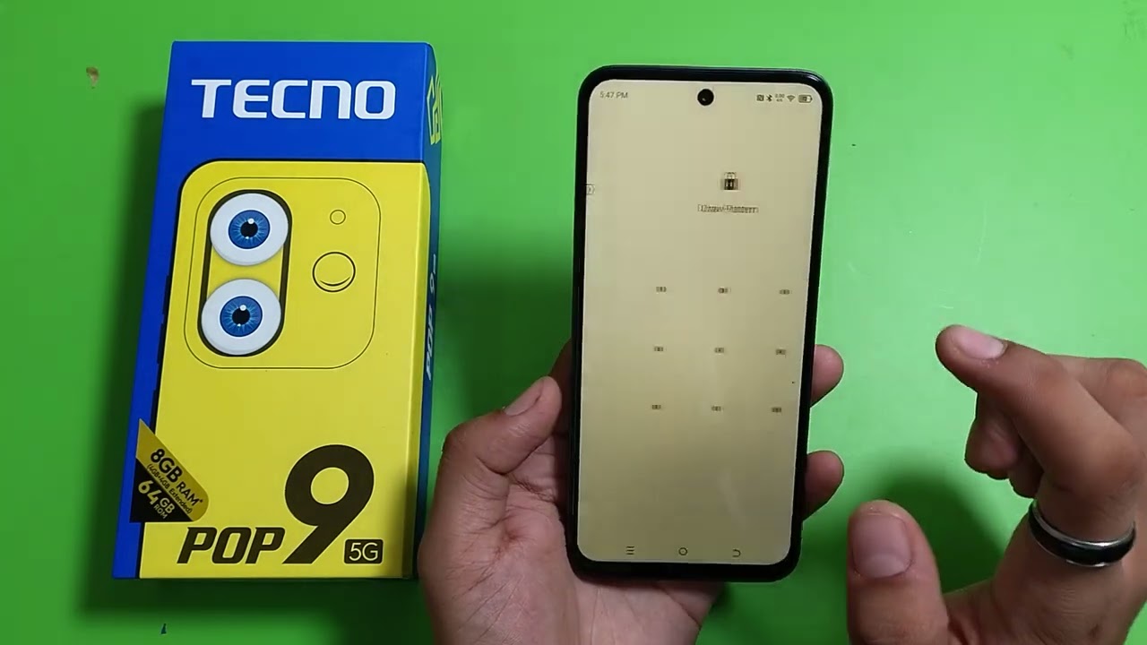 Tecno Pop 9 5G: Remove Finger Password | How To unlock fingerprint Lock on tecno phone