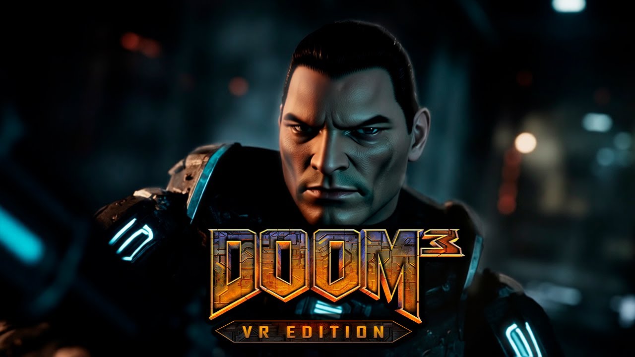 НАКОЛЕНИЕ обстановки Doom 3 BFG VR Mod №5
