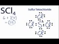 Valence Electrons in SCl4