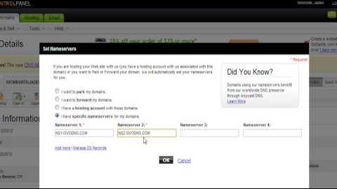 Setting Up A Hosting Account Using GVO - HostThenProfit