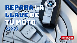 Aprende a ARREGLAR LA LLAVE de TU MOTO BMW 🔧🔑 by Hakuna Motata Motovlog 6,587 views 10 months ago 7 minutes, 53 seconds