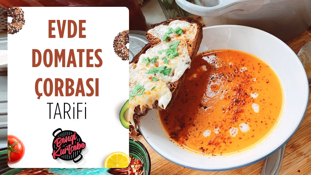 Evde Domates Çorbası Tarifi | Instagram'da En Çok İzlenen Çorba Tarifim