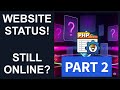 No Commercials WEBSITE UPTIME MONITORING APP PART 2 XLINESOFT DEV CLUB 