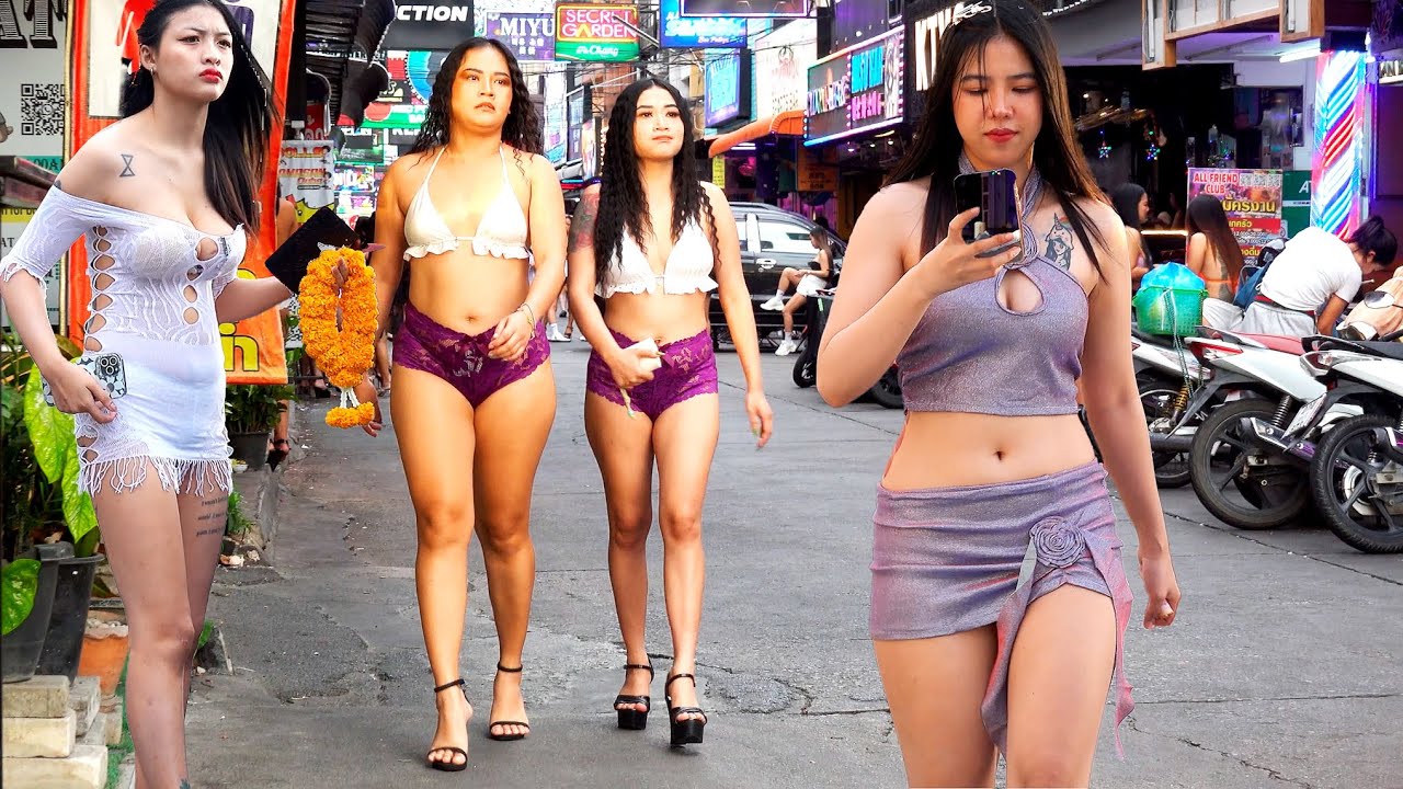 Thailand Today. Pattaya High Season Paradise - Street Scenes 4K