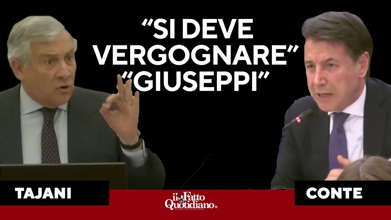 Scintille Tajani-Conte: 