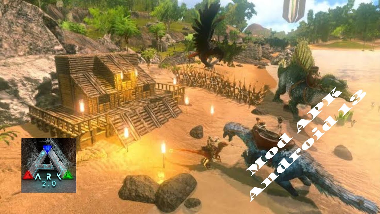 ARK Mobile Mod APK funcionando no Android 13! - YouTube