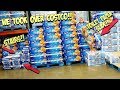 WE MADE A GIANT HIDDEN TOILET PAPER FORT IN COSTCO!!