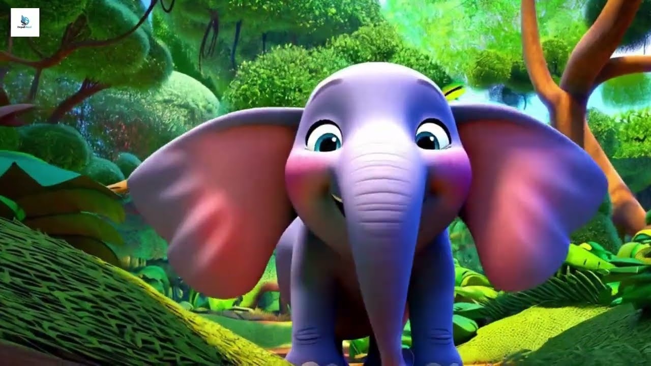 Elephant Dance Song 🐘 | Fun Kids Dance & Nursery Rhyme | Baby Songs 2025