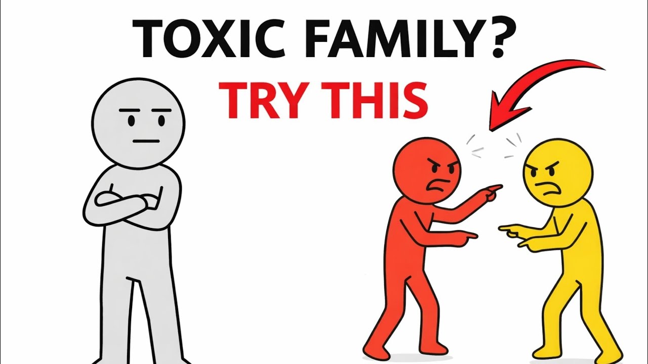 Как справиться с токсичными членами семьи, не оправдываясь | Прекратите чувствовать вину, установ...
