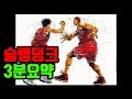 투미닛 슬램덩크 3분 순삭 요약 강백호 서태웅 채치수 윤대협