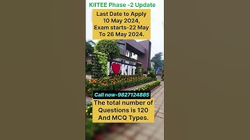KIIT | KIIT Admission Process | KIITEE Phase-2 Date | Exam Pattern | Kiitee Phase-2 #kiit #kiitee