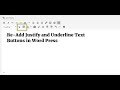 How to Re-Add Justify and Underline Text Buttons in WordPress