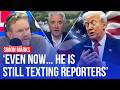 Why is Trump always on his phone? | Simon Marks