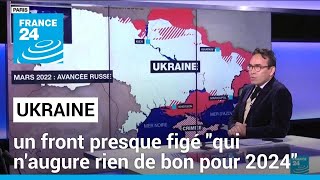 Ukraine : un front presque figé 