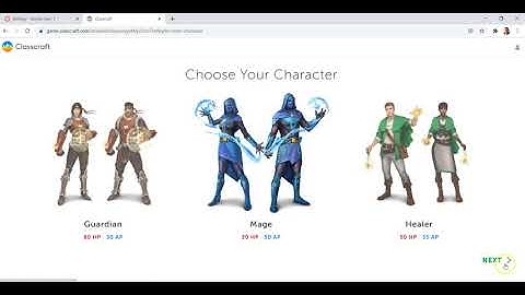 Classcraft Character Creation Trouble
