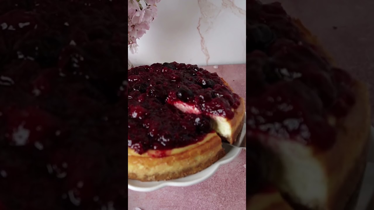Cherry cheesecake 🍒🌸 