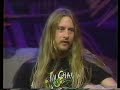 Capture de la vidéo Layne Staley And Jerry Cantrell (Alice In Chains) On Headbangers Ball (1991)