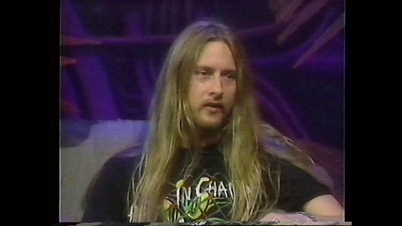 Layne Staley and Jerry Cantrell (Alice in Chains) on Headbangers Ball  (1991) - YouTube