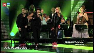 Eric Saade "Hearts in the air". UNICEF Humorkveld 2011