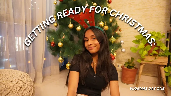 GETTING INTO THE CHRISTMAS SPIRIT🎄♥️ | vlogmas day 1
