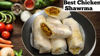 Chicken Shawarma Recipe At Home| Chicken Shawarma Sauce |Special Chicken Shawarma by Saim's kitchen