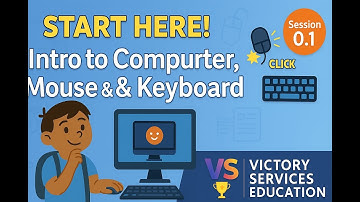 Session 0.1: Introduction to Computers, Mouse, and Keyboard | ICT for Primary Learners
