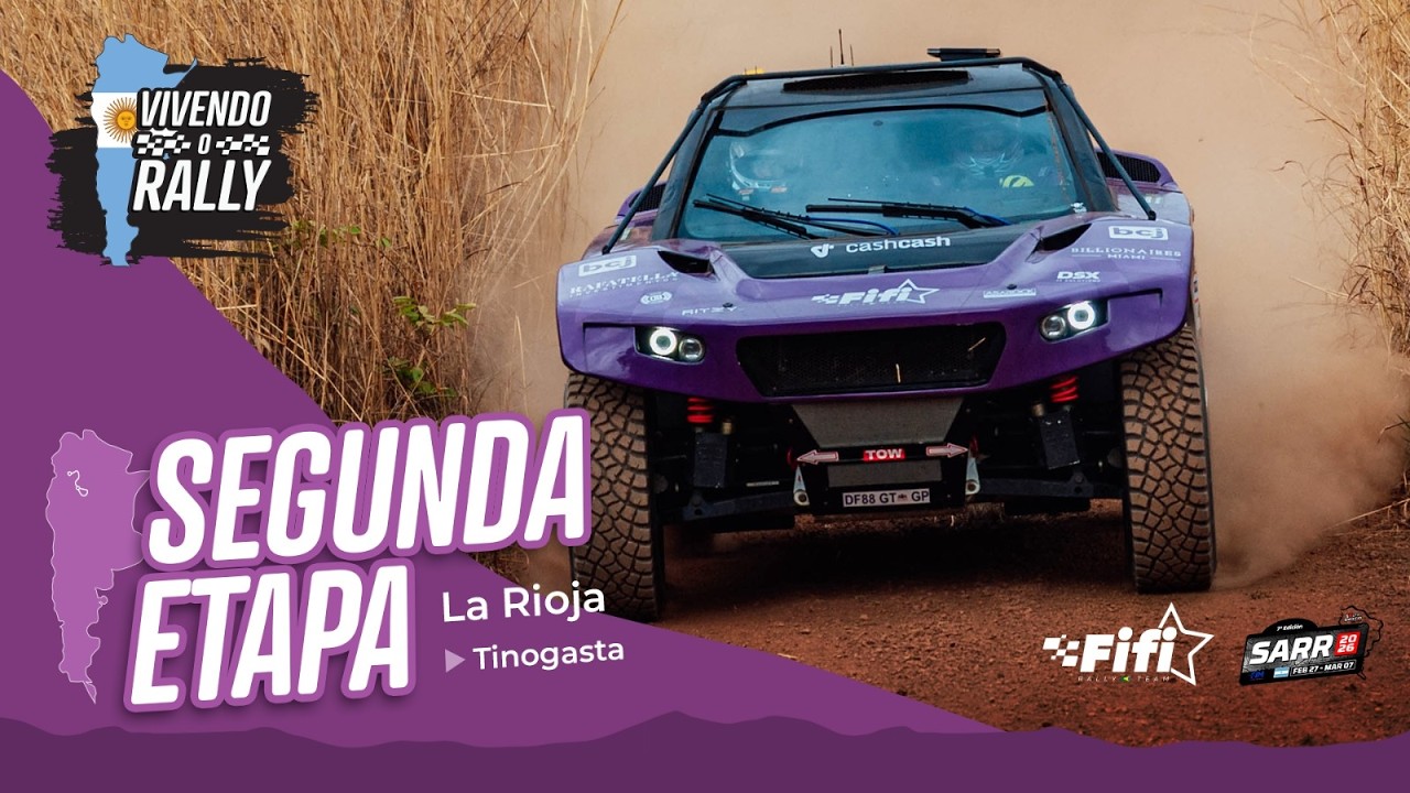 SARR 2026 ARGENTINA AO VIVO COM IMAGENS | ETAPA 2 | LA RIOJA – TINOGASTA
