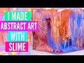 #AD Satisfying Abstract Art with Slime #ElmersWHATIF // Soothing & Easy Art Demo