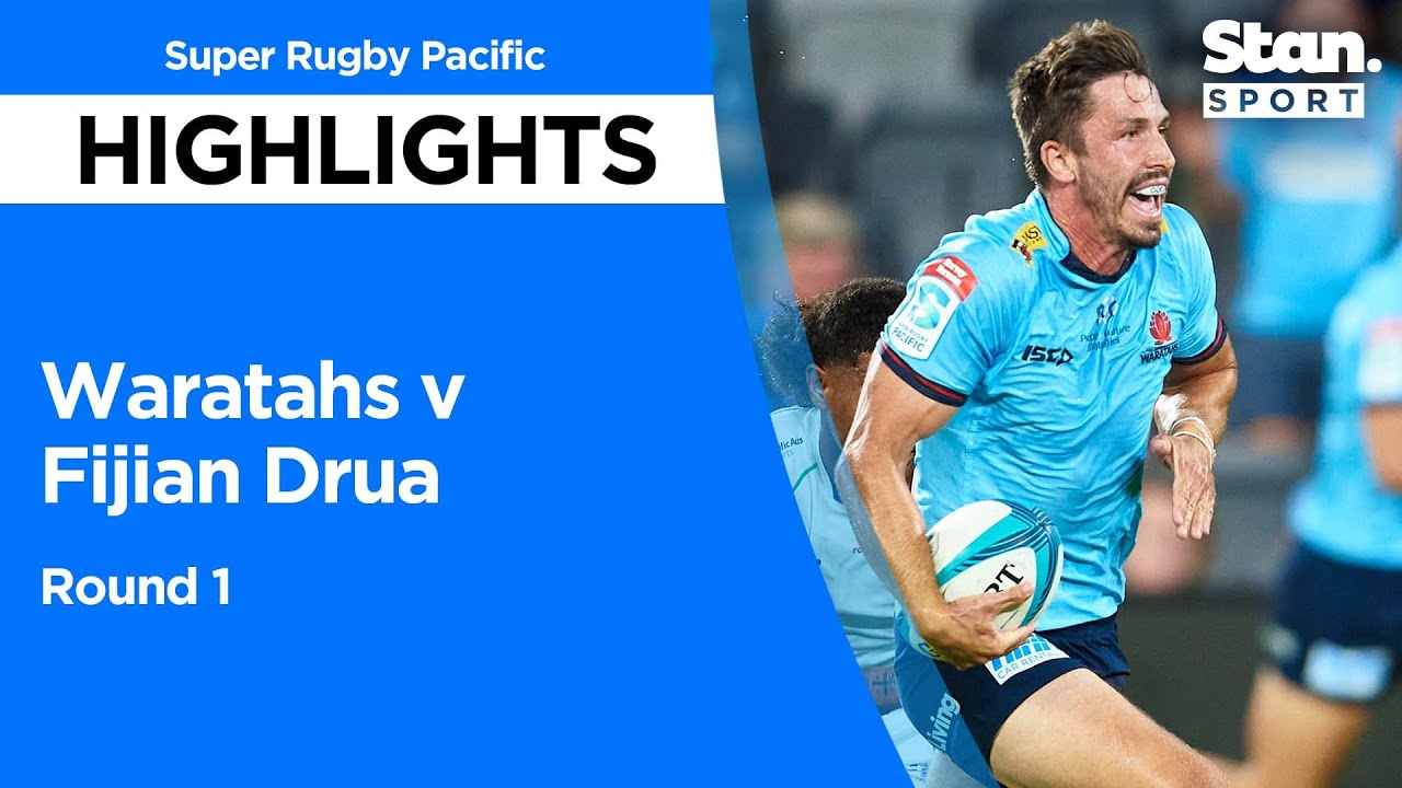 NSW Waratahs v Fijian Drua, Super Rugby Pacific 2022 Ultimate Rugby Players, News, Fixtures and Live Results