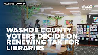 Washoe voters to decide on renewing 30-year tax for dedicated library funding source