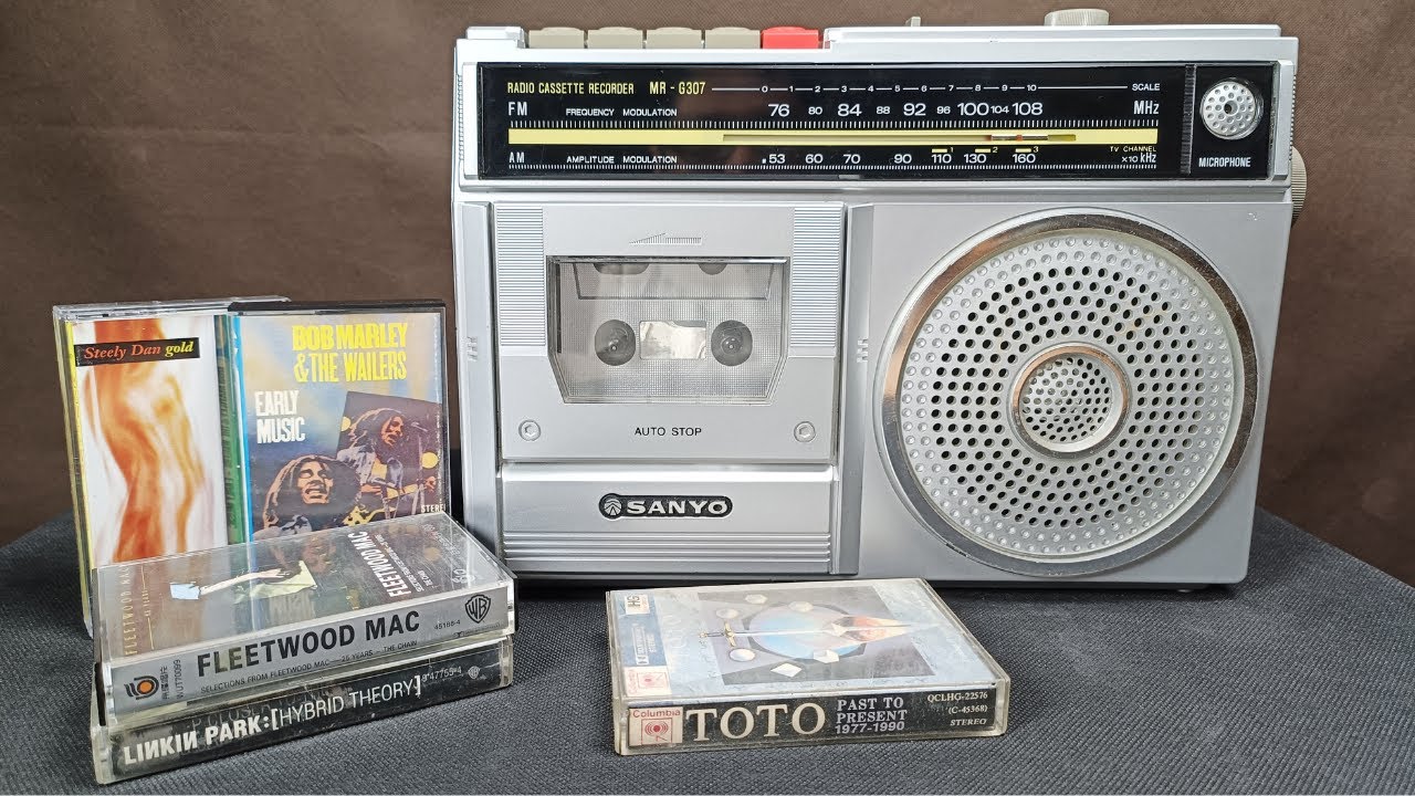 Sanyo MR-G307 Radio Cassette Recorder || Serial No. 67103787 - YouTube