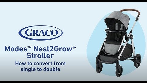 Easily Convert Your Graco® Modes™ Nest2Grow® Stroller Into a Double Stroller