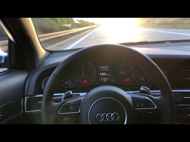 Audi A6 4F - Autobahn / Highway (no speed limit) 