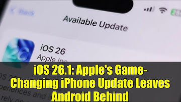 iOS 26.1: Apple