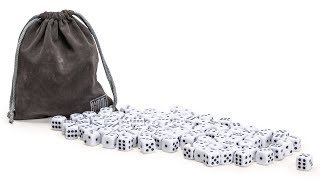 100 Ultimate 6-Sided Dice Set with Rounded Corners