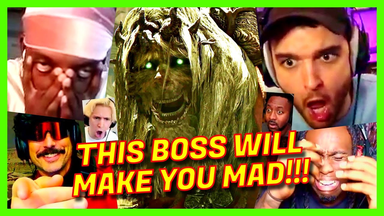 GAMERS DRIVEN MAD by DIVINE BEAST DANCING LION BOSS FIGHT REACTIONS MASHUP ELDEN RING SHADOW ERDTREE