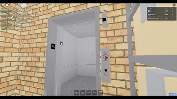 Boring Kone traction service elevator @ Ross - Roblox