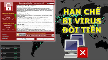 Cách phòng chống virus tống tiền (ransomware) Wanna Cry (Wanna Crypt0r) - ST Tech