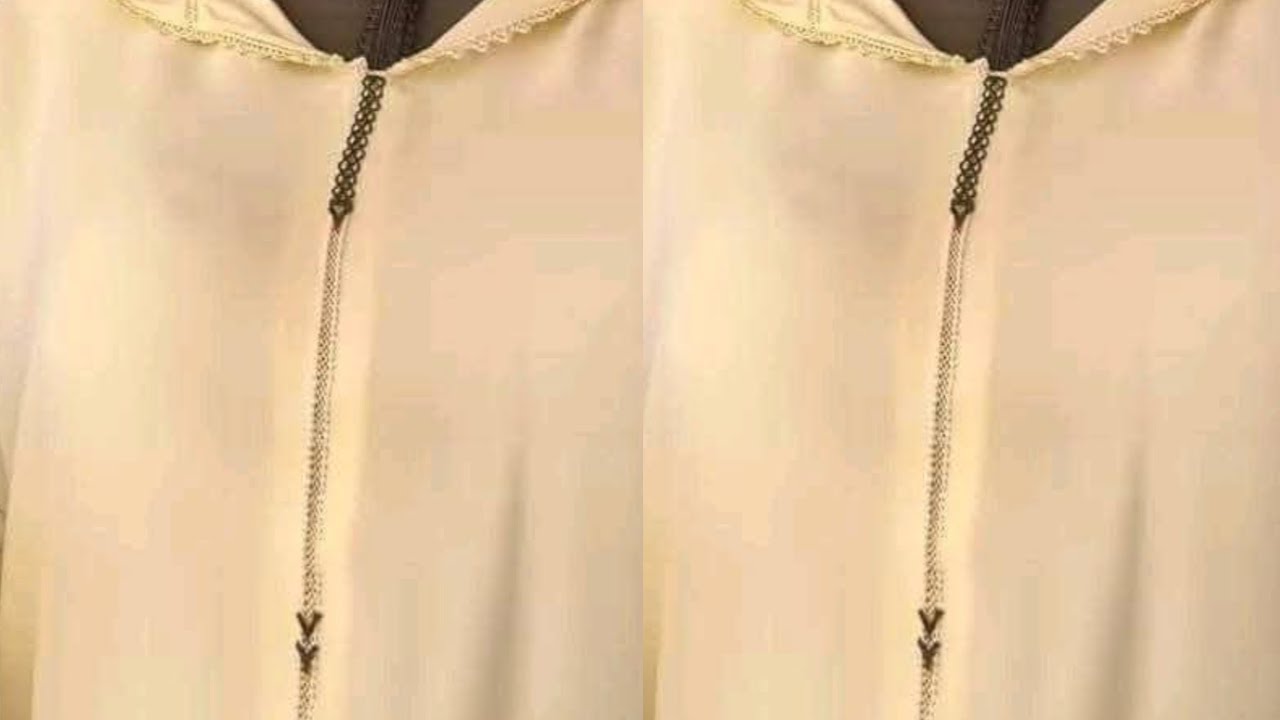 خياطة جلابة الراندة المغربية مع المعلم زهير حصيرة راندة بزواقة شبيكة البرشمان خفيفة lm3alem zohayr