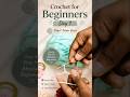 how to crochet for beginners/ crochet for beginners