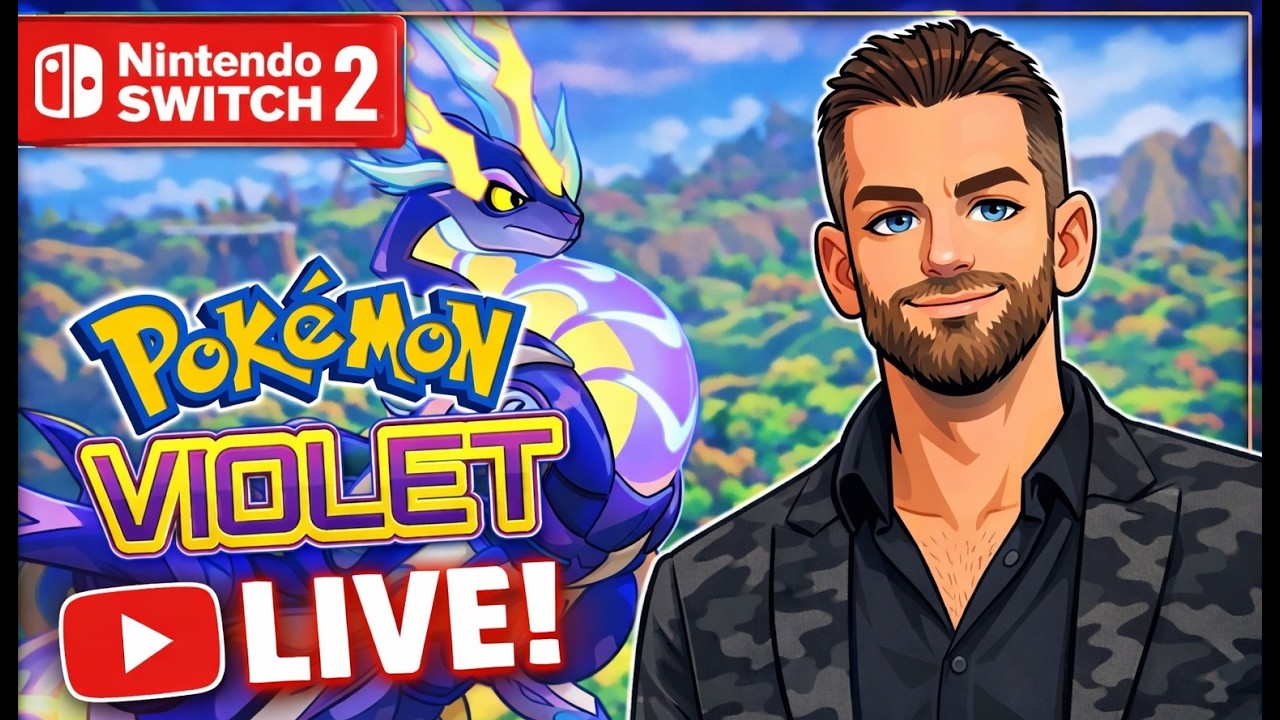 Pokémon Violet ⚡ Gym Challenge & Team Building!Pokémon Violet LIVE 🚀 Story Mode + Raids! Part 2