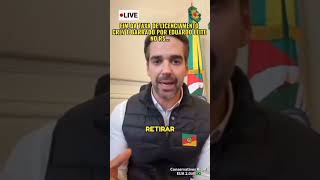 EDUARDO LEITE, conhecido como o "Rei dos Pedágios", mostrando mais uma vez como se administra o RS..