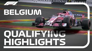 2018 Belgian Grand Prix: Qualifying Highlights