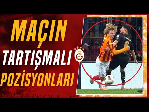 Galatasaray - Ümraniyespor Maçının Tartışmalı Pozisyonları! İşte Yorumcuların Görüşleri