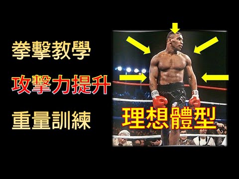 【拳擊教學】拳擊手的重量訓練，強大攻擊力的基底！｜拳擊小潘