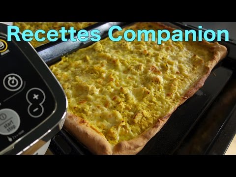 Recettes Companion de Brice - Pizza Poulet Curry