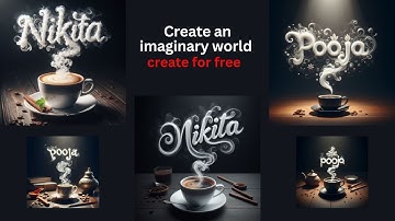 How to create Smoky Name without Photoshop | AI (bing.com) | No Photoshop