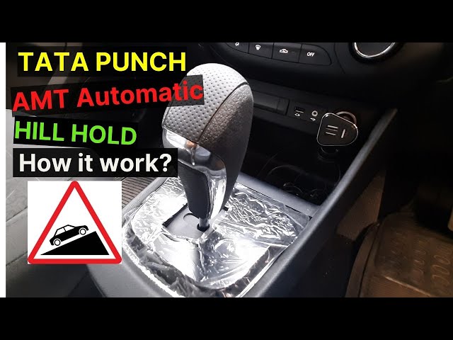 HOW TO CONTROL AMT CAR WITHOUT HILL HOLD | TATA PUNCH AMT | motostreet garage class=